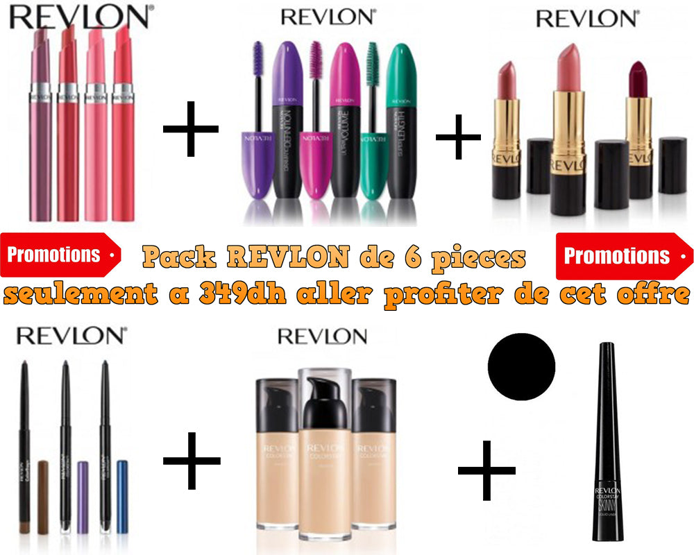 REVLON PACK 6 PIECES